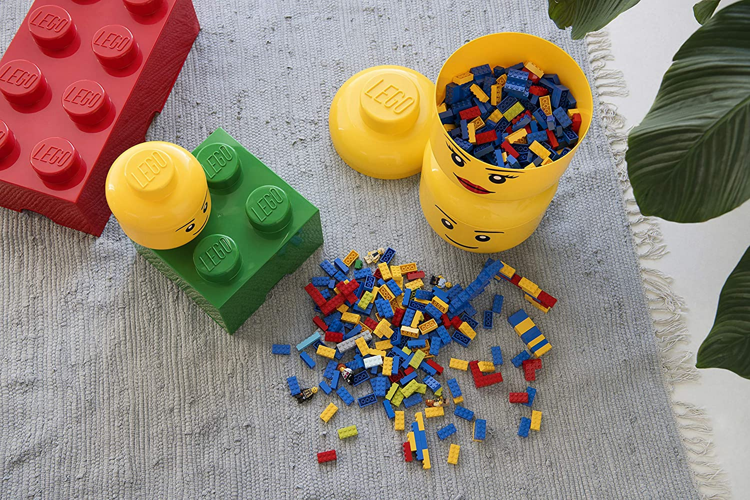 Champagne ga winkelen Pessimistisch Lego opbergbox Silly - HB-Webshop